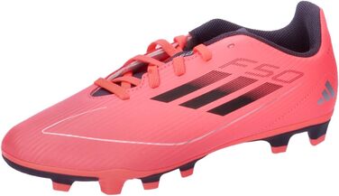 Футбольні бутси adidas F50 Club Messi для унісекс, гнучка підошва, розмір 35.5 EU, Turbo Aurbla Plamet