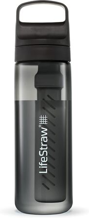 Пляшка LifeStraw Go з фільтром для води, BPA-free, для подорожей і щоденного використання, очищає від бактерій, паразитів, мікропластику, покращує смак