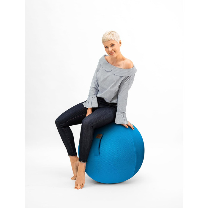 Сидячий м'яч Sitzball з сітчастого матеріалу, 65 см