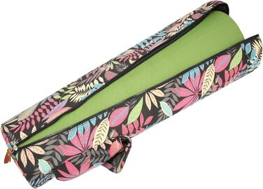 Сумка для йога-килимка Yogamatten-Tasche з плечовим ременем та кишенями, унісекс, кольорові листя
