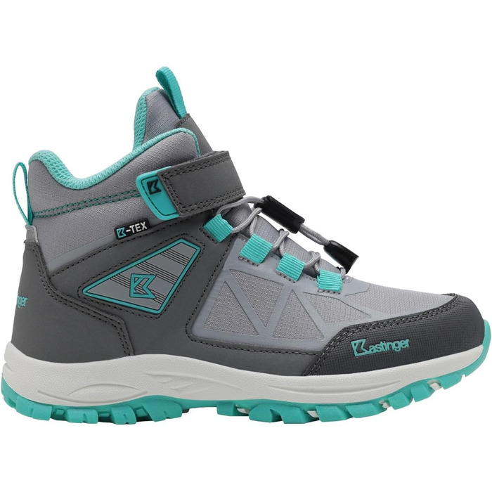 Туфлі для піших прогулянок Kastinger Karlspitz Mid Ev KTX - унісекс, 29 EU, сірий сталь, океанський блакитний