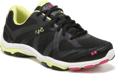 Жіноче тренувальне взуття Ryka Influence, чорно-зелено-рожеве (36.5 EU)