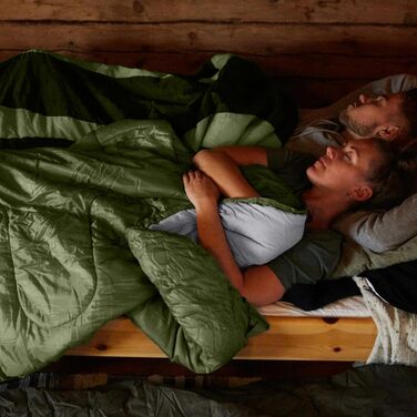 Спальний мішок Grüner, 220x85 см, водонепроникний, 3 сезони, 1.6 кг, для внутрішнього та зовнішнього використання