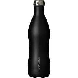 Термобутилка Dowabo Cocktail Collection Black Sun 750 мл – збереження температури до 12 годин гаряче, до 24 годин холодне, герметична, ізольована, для напоїв
