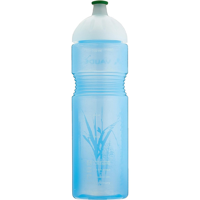 Велосипедна пляшка VAUDE Organic 0,75 л, синя, набір 5 шт.