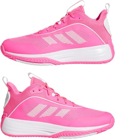 Кросівки баскетбольні Adidas Own The Game 3 (42 EU, Рожевий/Білий)