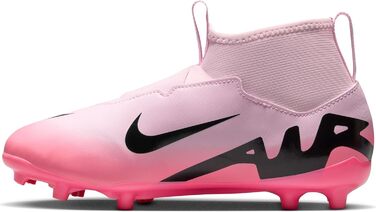 Дитячі кросівки Nike Zoom Superfly 9 Acad Fg/Mg для футболу (36 EU, Рожевий/Чорний)