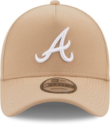 Кепка New Era 9Forty A-Frame Snapback з логотипом Atlanta Braves, універсальний розмір