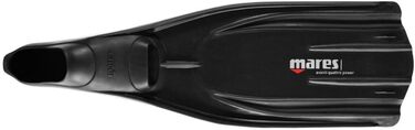 Ласти Mares Avanti Quattro Power для плавання, закритий носок, чорні, розмір 40/41