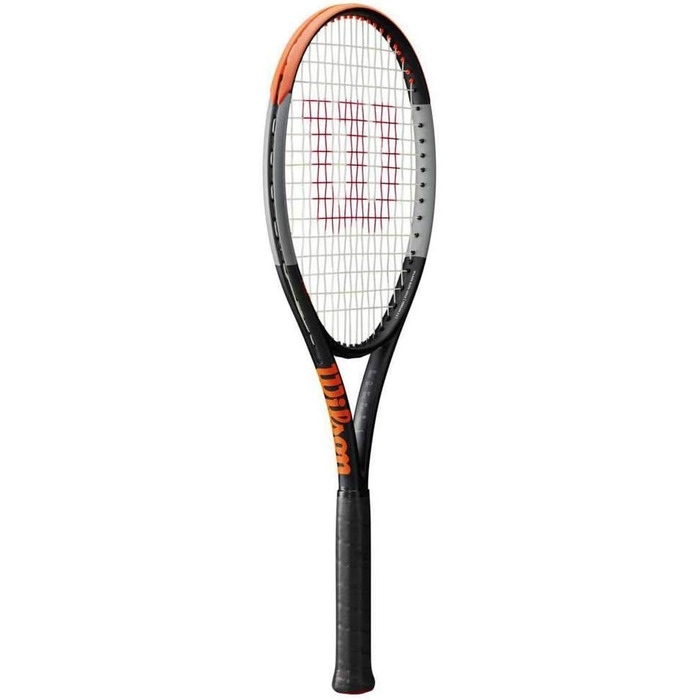 Тенісна ракетка Wilson 2, чорна/сіра/помаранчева