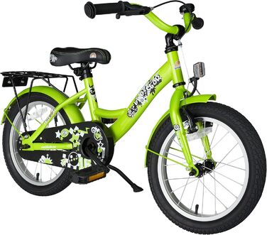 Дитяче велосипед BIKESTAR 16 дюймів для дівчаток та хлопчиків 4-5 років | Класичний дизайн | Без ризику тестування