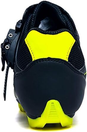 Велосипедні черевики для чоловіків та жінок MTB, Radsport, Mountainbike, кросівки, дихаючі, Outdoor, сумісні з SPD (47 EU, Жовті)