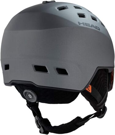 Гірськолижний шолом Head Radar Visier Graphite Black 20/21