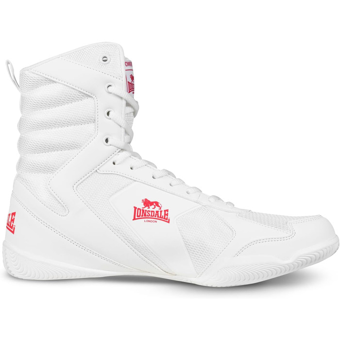 Боксерські черевики Lonsdale Heskin, 43 EU, білий/червоний