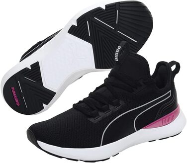 Жіночі гімнастичні черевики PUMA Pure Xt Stardust, Puma Black Deep Orchid (37 EU)