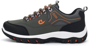 Чоловічі трекінгові черевики для хайкінгу та трейлраннінгу, водонепроникні, легкі, зручні, антиколізійні, 43 EU, зелені