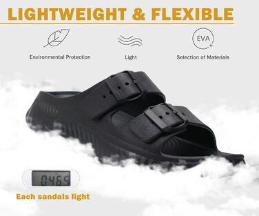 Жіночі сандалі KuaiLu для відновлення, спортивні слайдери з підтримкою склепіння стопи, ортопедичні, проти плоскостопості, чорні, 39 EU