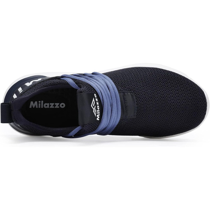 Чоловічі кросівки Milazzo – спортивне взуття для бігу та тренувань. Зручні, дихаючі, з антиковзкою підошвою. Розмір 40 EU, колір блакитний