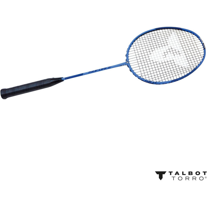 Бадмінтонна ракетка Talbot Torro Isoforce 411, 100% графіт, цілісна конструкція, різні дизайни