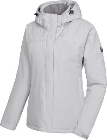 Водонепроникна куртка Little Donkey Andy для жінок, легка та дихаюча, для активного відпочинку та походів, Upgrade/Türki meliert (XXL, Upgrade/Hellgrau meliert)