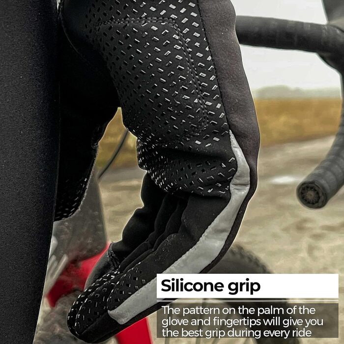 Велосипедні рукавички BBB Cycling ControlZone чорного кольору, розмір L