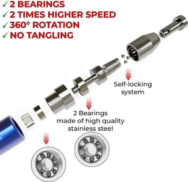 Скакалка PrimaFIT для дорослих: професійна, з регулюванням, з вагою, 3м, з підшипниками, антиковзні ручки, для боксу, MMA, CrossFit, з мішком.