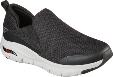 Чоловічі кросівки Skechers Arch Fit Banlin, 44 EU, чорний, сітка, синтетичні вставки