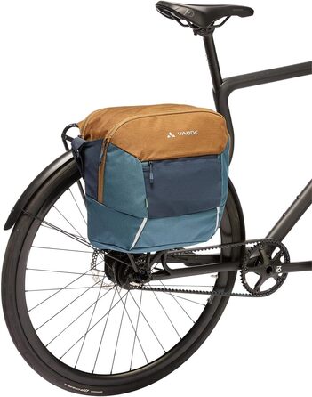Унісекс велосипедна сумка VAUDE Cycle Messenger M, універсальна, Baltic Sea/Umbra