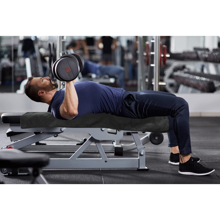 Рушник для фітнесу Liamerhe з мікрофібри 120x50 см з кишенею на блискавці та антиковзким покриттям (чорний)