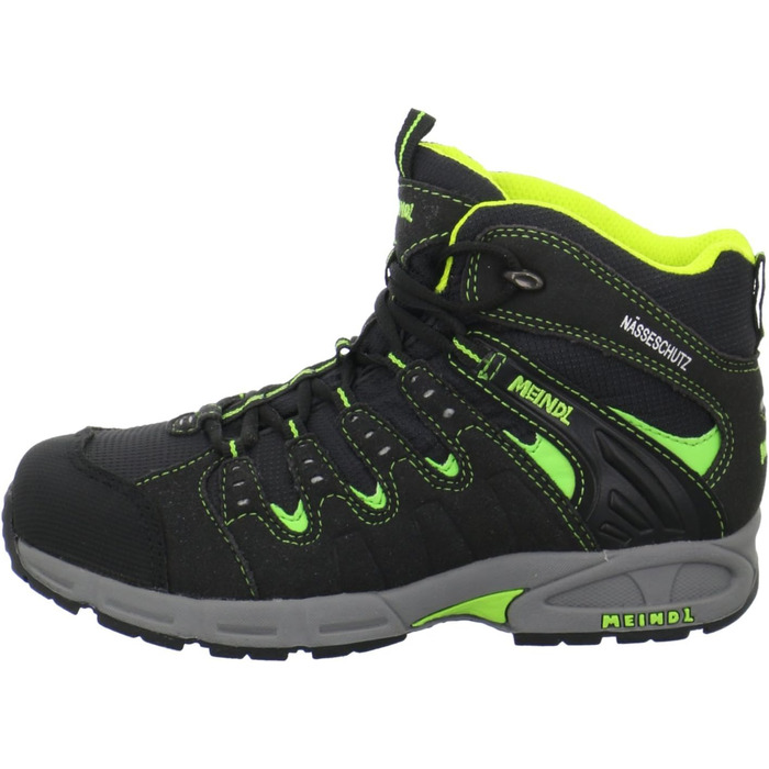 Дитячі трекінгові черевики Meindl Snap Junior Mid - чорний (Lemon/Schwarz 022), 39 EU