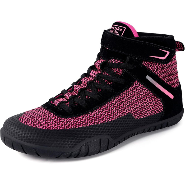 Жіночі борцовки для боксу з плоскою підошвою (36 EU, широка, Чорна троянда)