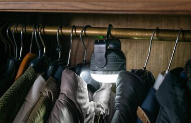 Брененштуль ОЛІ 0300 А: LED кемпінговий ліхтар з акумулятором та USB-Powerbank (350лм, SOS, Blink)