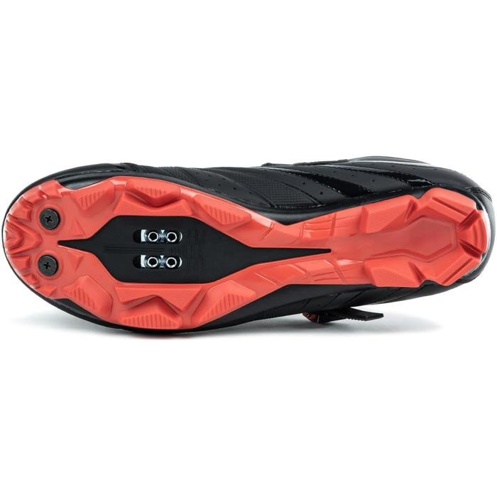 Чоловічі велотуфлі Vemont MTB для гірського велосипеда, SPD, індоор-фітнес, чорний, 41 EU