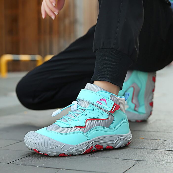 Дитячі трекінгові кросівки Barfußschuhe (K005, блакитний, 34 EU)