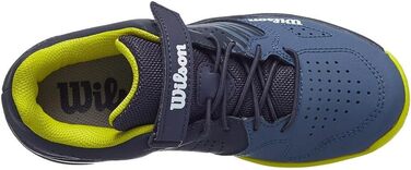 Тенісне взуття Wilson Kinder KAOS для дітей, унісекс, блакитний колір, розмір 28.5 EU, збірка Китай/Індія