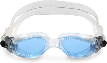 Окуляри для плавання Aquasphere Kaiman Compact прозорі/блакитні, для дорослих та підлітків, з UV-захистом та антифогом