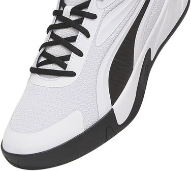 Кросівки PUMA Court Pro для чоловіків, баскетбольні, 45 EU, білий/чорний
