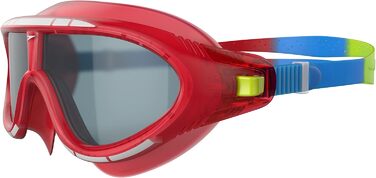 Дитячі плавальні окуляри Speedo Biofuse Rift унісекс, універсальний розмір, червоні/сині/димчасті