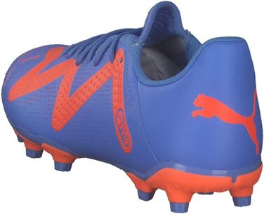Жіночі футбольні бутси PUMA Future Play FG/AG 37 EU, Blue Glimmer/Puma White/Ultra Orange