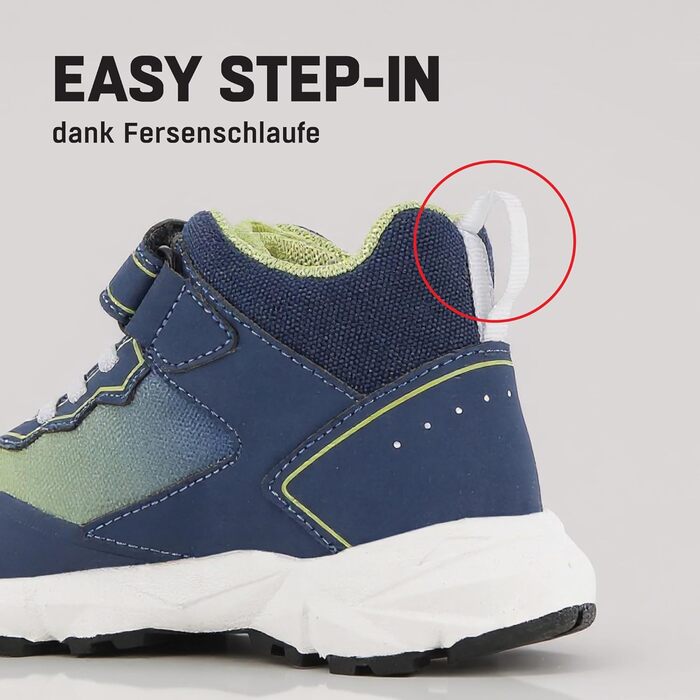 Дитячі трекінгові черевики Alpina Breeze Jr Mid – водонепроникні, з мембраною Alpitex та антиковзкою підошвою, розміри 36-39