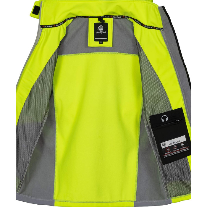 Чоловіча куртка-софтшелл Rock Creek Outdoor H-237 L, темно-синя