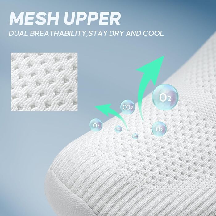 Чоловічі кросівки без шнурівків Slip-on, сітка, дихаючі, легкі, для бігу та спорту, комфортні, повсякденні, Outdoor, для джогінгу (43 EU, 1645 Комплект Жінок)