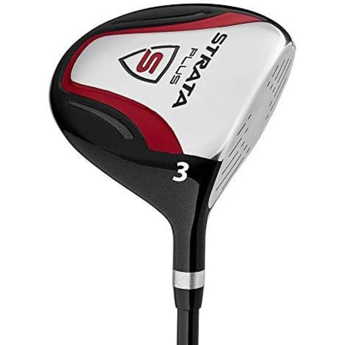 Набір для гольфу STRATA: повний комплект обладнання (драйвер, клюки, гібриди, айрони, паттер, сумка)