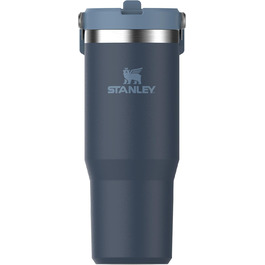 Термочашка Stanley IceFlow з трубочкою, 0,89 л – термокружка з кришкою та соломинкою, нержавіюча сталь, для напоїв
