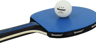 Набір для пінг-понгу Senston: 2 ракетки, 3 м'ячі, сумка. Підходить для студентів, початківців, тренувань та сімейного дозвілля (S8)