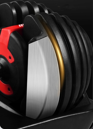 Регульовані обгумовані гантелі Fitli 1 x 24 кг