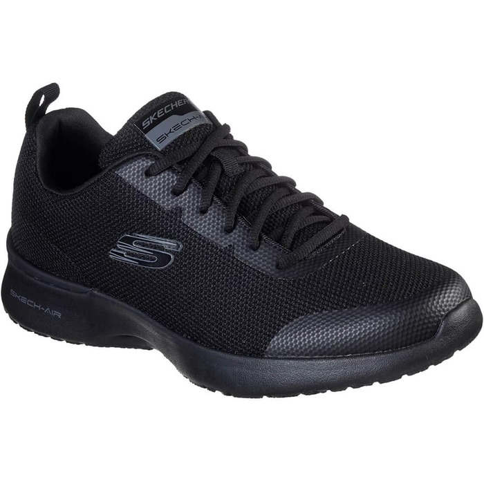 Чоловічі кросівки Skechers Skech-Air Dynamight Winly, 43 EU, чорний, сітка, синтетика