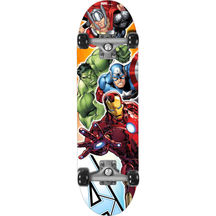 Скейтборд Avengers 28 дюймів, синій, дитячий