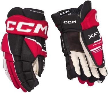Хокейні рукавички CCM Tacks XF80 Junior для юніорів, чорні