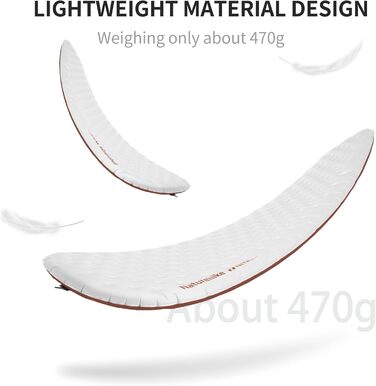 Каремат Naturehike Thermal 5.8 R-Wert для кемпінгу, самонадувний, 4 сезони, 168x58 см, мумія